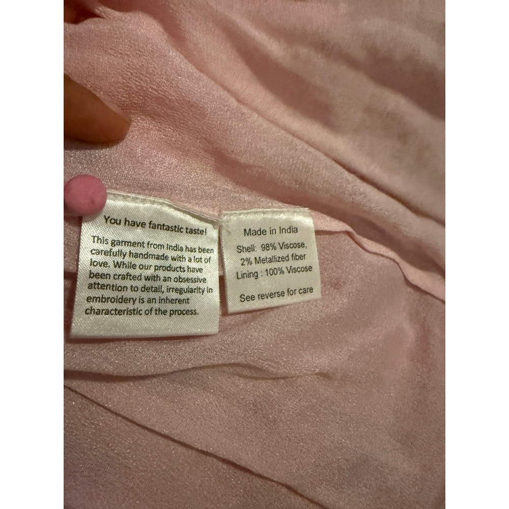 Women's Rococo Sand Pink Purple Tie-Dye Maxi Dress S - Picture 6 of 7